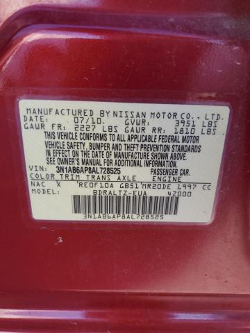 2010 NISSAN SENTRA 2.0 - 3N1AB6AP8AL728525