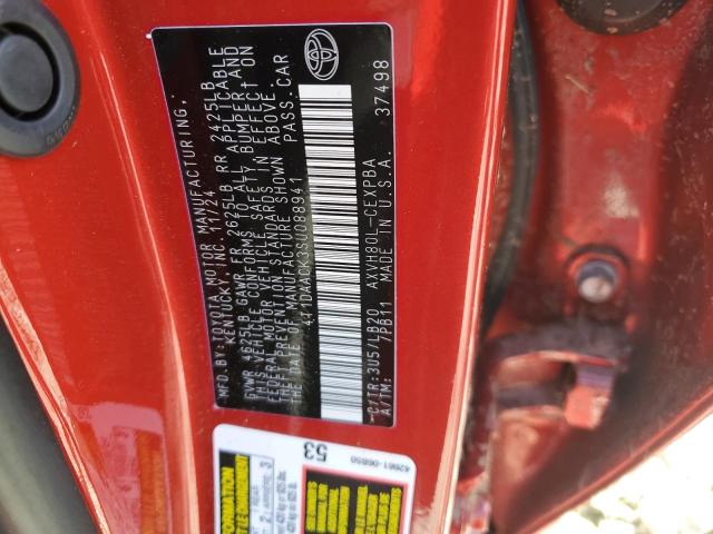 2025 TOYOTA CAMRY XSE - 4T1DAACK3SU088941