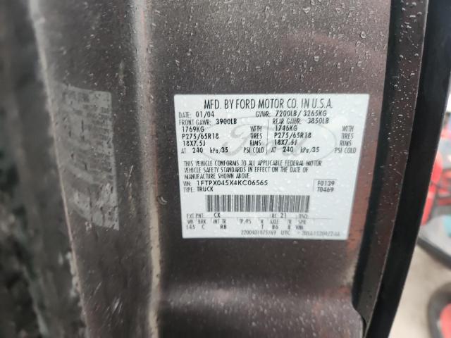 2004 FORD F150 #3284077521
