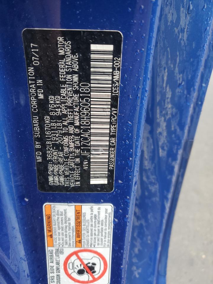 SUBARU BRZ 2.0 LIMITED