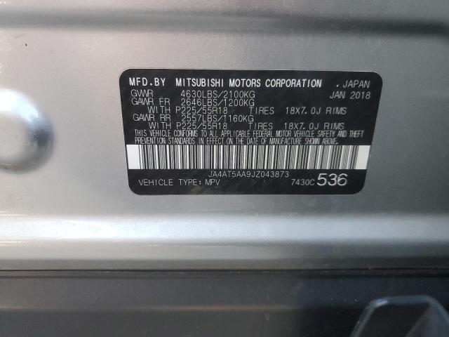 2018 MITSUBISHI ECLIPSE CR JA4AT5AA9JZ043873