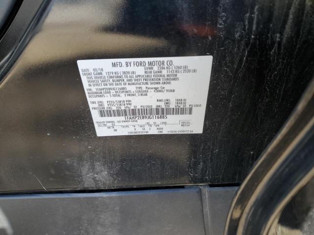 2018 FORD TAURUS SEL 1FAHP2E89JG116885