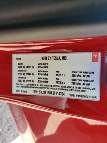 2018 TESLA MODEL 3 #3292508678