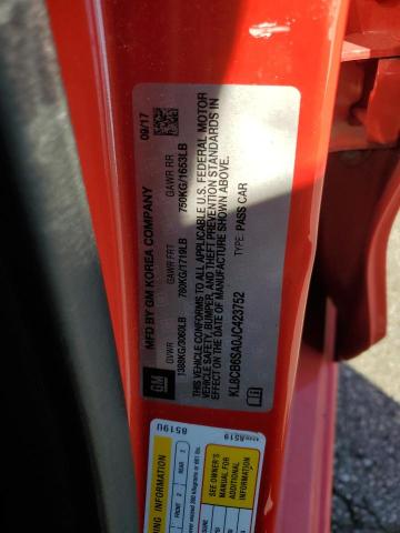 2018 CHEVROLET SPARK LS KL8CB6SA0JC423752