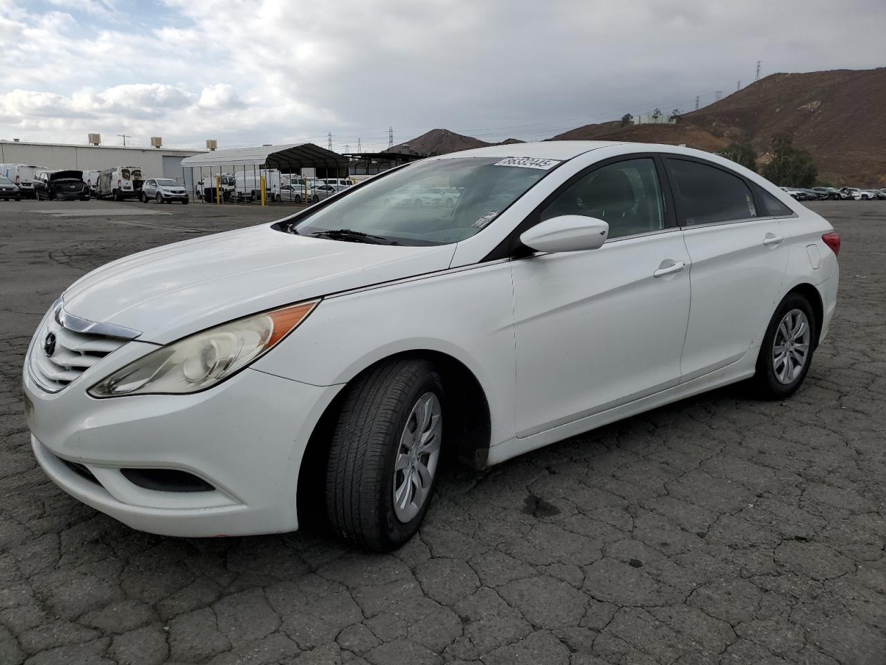 Lot #3317026122 2011 HYUNDAI SONATA GLS