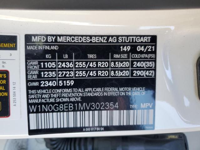 2021 MERCEDES-BENZ GLC 300 4M #3285755654