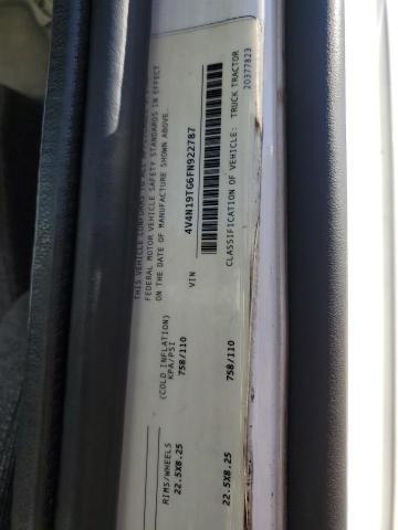 2015 VOLVO VN VNL #3297130511