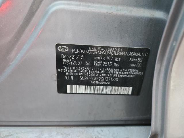 2016 HYUNDAI SONATA SE - 5NPE24AF2GH371281