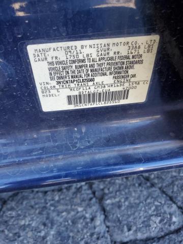 2012 NISSAN VERSA S #3278851121