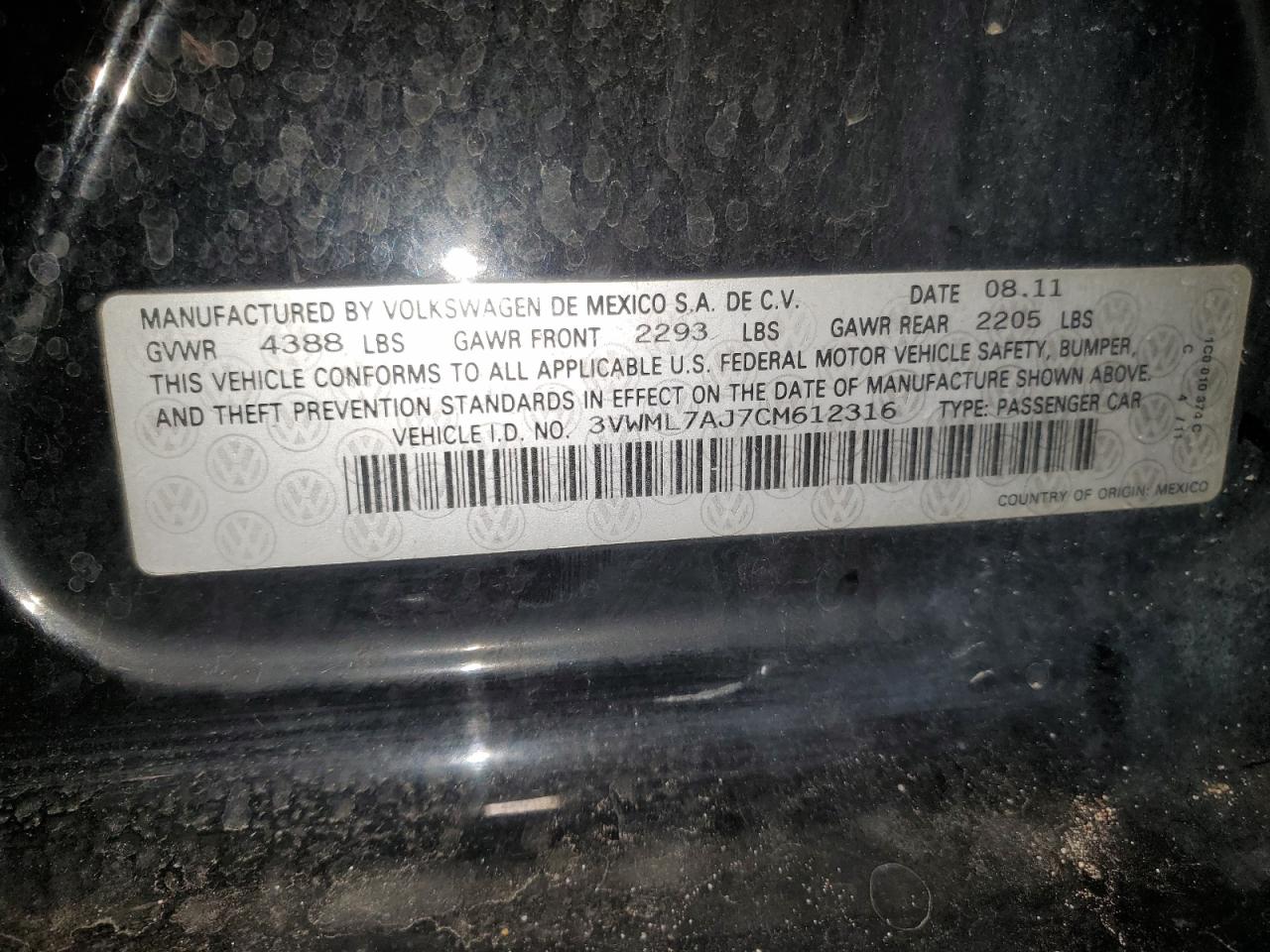 VOLKSWAGEN JETTA TDI