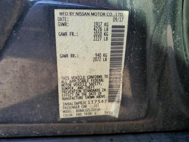 2018 NISSAN ALTIMA 2.5 - 1N4AL3AP6JC117547