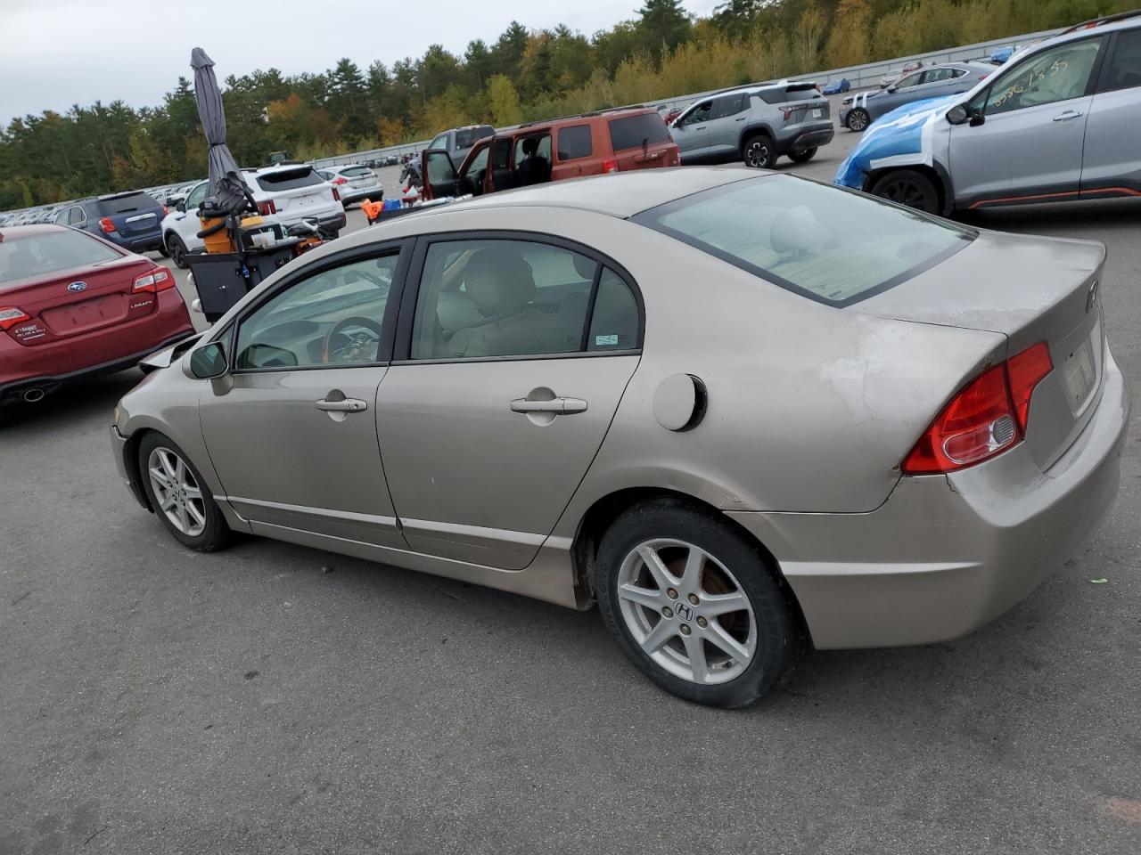 Lot #3274781208 2006 HONDA CIVIC LX