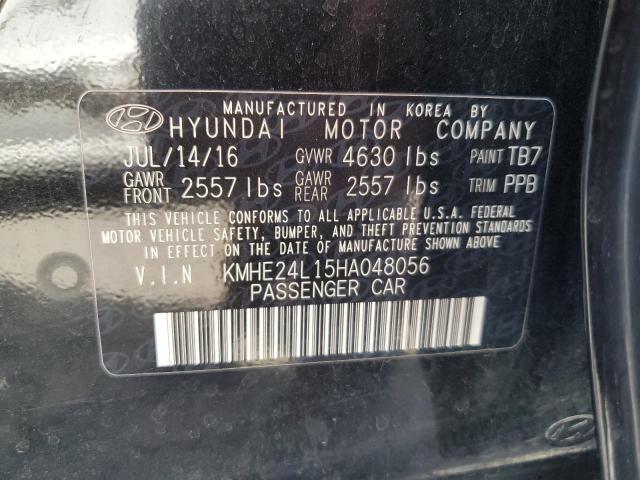 2017 HYUNDAI SONATA HYB KMHE24L15HA048056