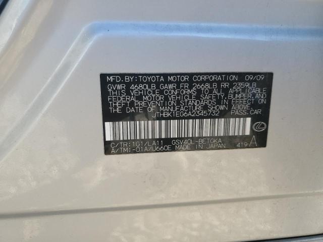 2010 LEXUS ES 350 #3281830482