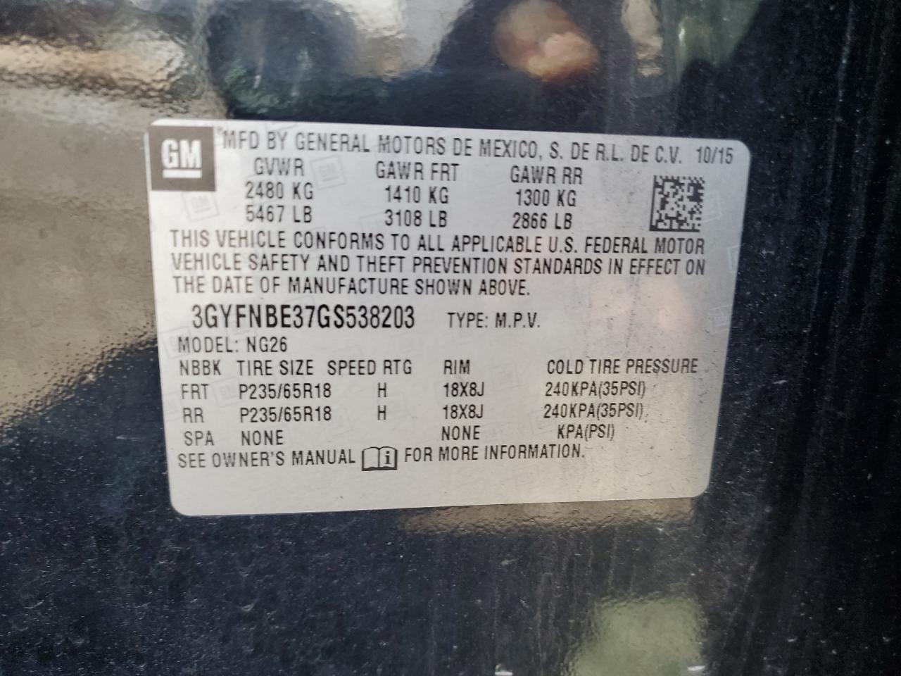 CADILLAC SRX LUXURY COLLECTION