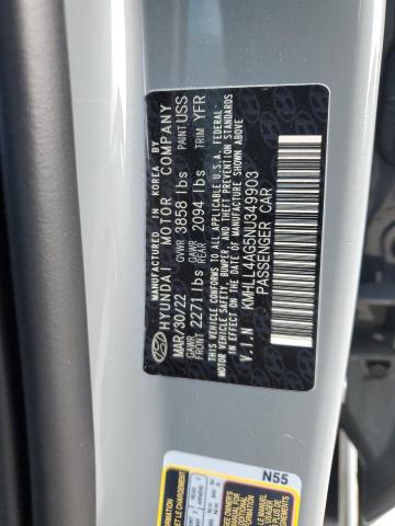 2022 HYUNDAI ELANTRA SE - KMHLL4AG5NU349903