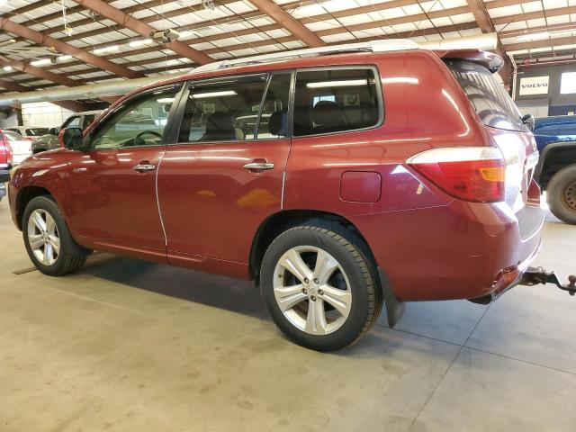 TOYOTA HIGHLANDER 2010 maroon 4dr spor gas JTEDK3EH0A2164572 photo #3