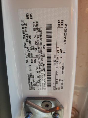 2019 FORD ESCAPE SE - 1FMCU0GD6KUA79269