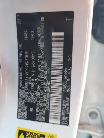 2019 TOYOTA HIGHLANDER #3291522930