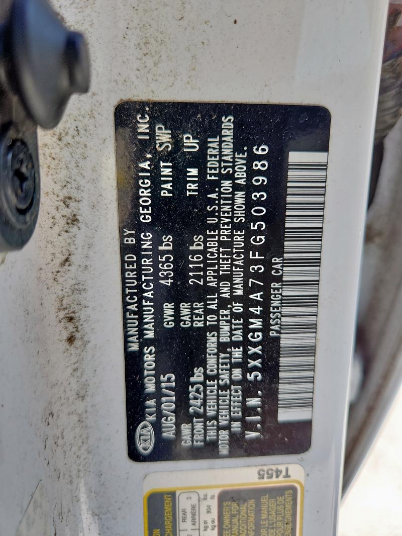 2015 KIA OPTIMA LX 5XXGM4A73FG503986