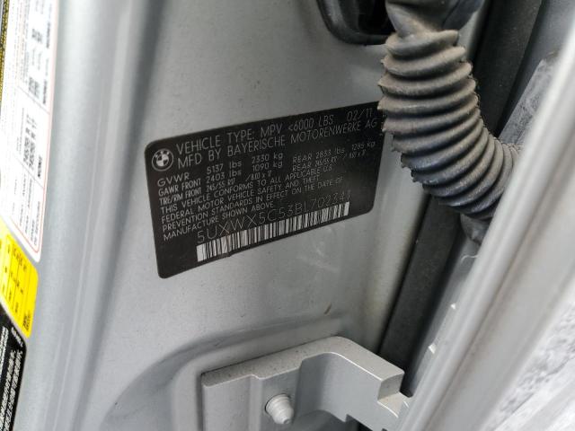 2011 BMW X3 XDRIVE2 - 5UXWX5C53BL702341