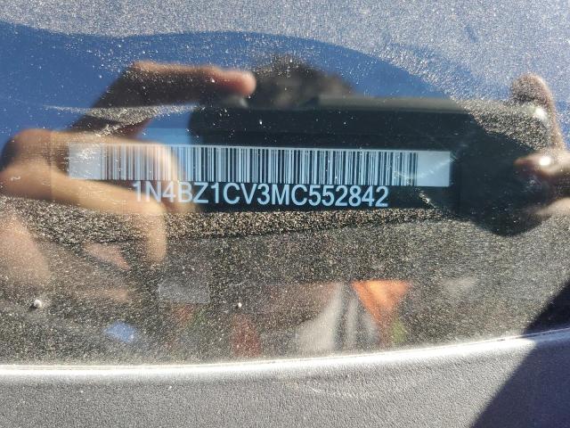 2021 NISSAN LEAF SV PL 1N4BZ1CV3MC552842