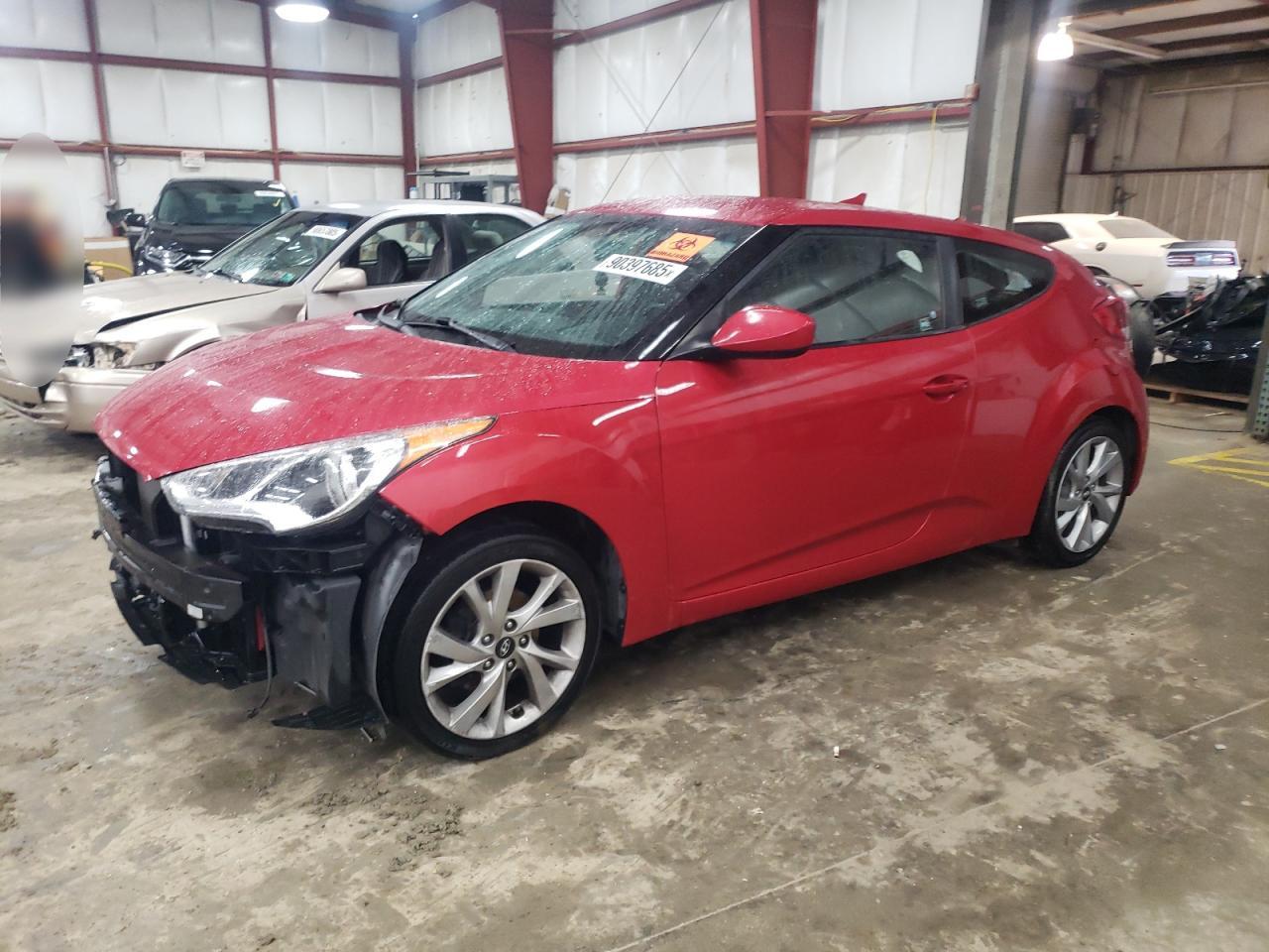 Lot #3297125532 2017 HYUNDAI VELOSTER
