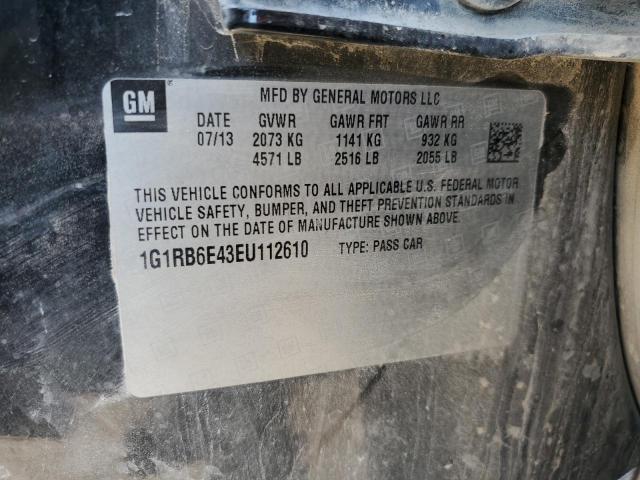 2014 CHEVROLET VOLT - 1G1RB6E43EU112610