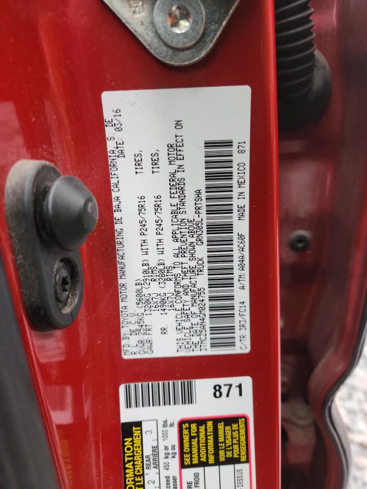 TOYOTA TACOMA DOUBLE CAB