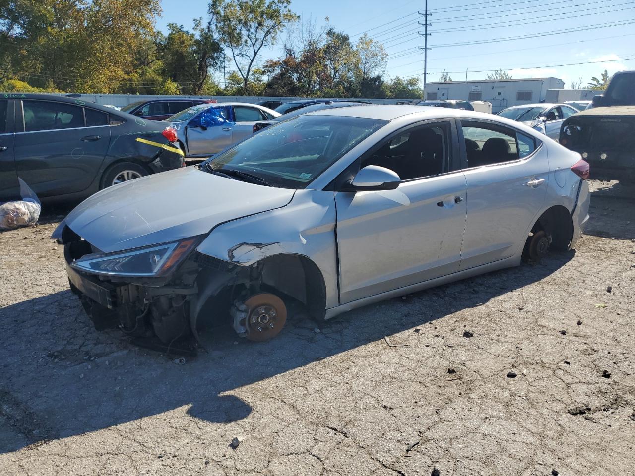 Lot #3291324162 2019 HYUNDAI ELANTRA SE