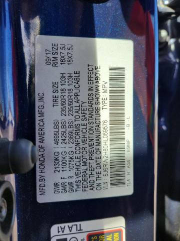 2017 HONDA CR-V EXL #3290324959