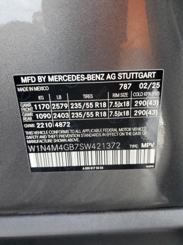 2025 MERCEDES-BENZ GLB 250 W1N4M4GB7SW421372