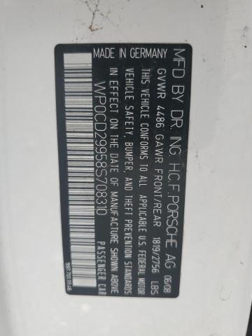 2008 PORSCHE 911 TURBO #3276986215