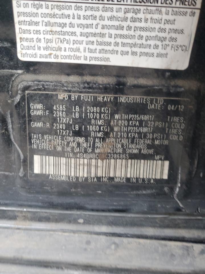 SUBARU OUTBACK 2.5I PREMIUM