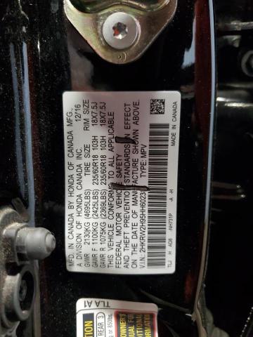 2017 HONDA CR-V TOURI - 2HKRW2H95HH602380