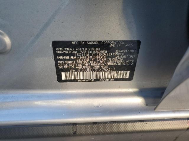 2025 SUBARU CROSSTREK - JF2GUHDC6S8268417