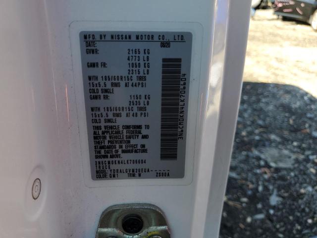 2020 NISSAN NV200 2.5S - 3N6CM0KN4LK706604