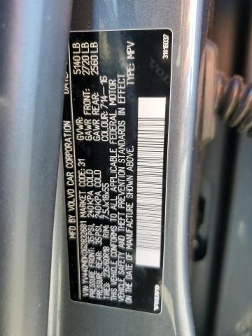 2016 VOLVO XC60 T5 PR YV440MDK0G2832681