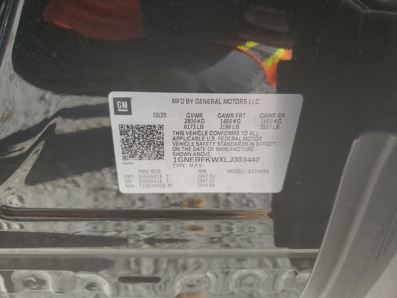 CHEVROLET TRAVERSE LS