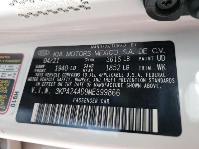 2021 KIA RIO LX - 3KPA24AD9ME399866