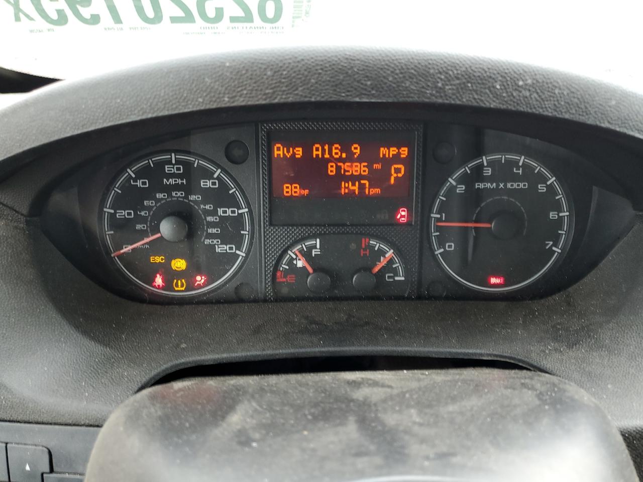 RAM PROMASTER 2500 HIGH