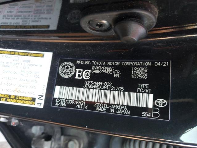 2021 TOYOTA C-HR XLE - JTNKHMBX2M1121305