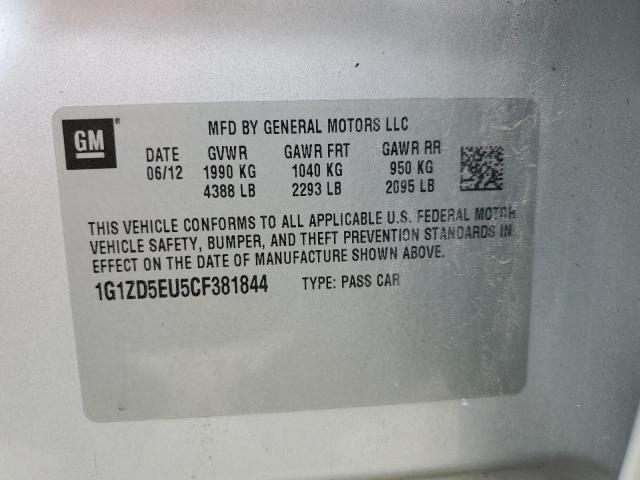 2012 CHEVROLET MALIBU 2LT - 1G1ZD5EU5CF381844