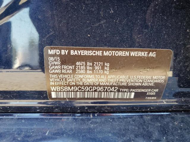 2016 BMW M3 - WBS8M9C59GP967042