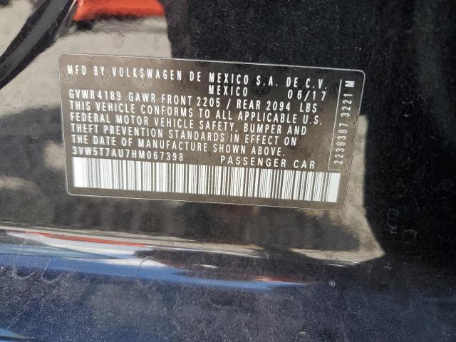 2017 VOLKSWAGEN GTI S 3VW5T7AU7HM067398