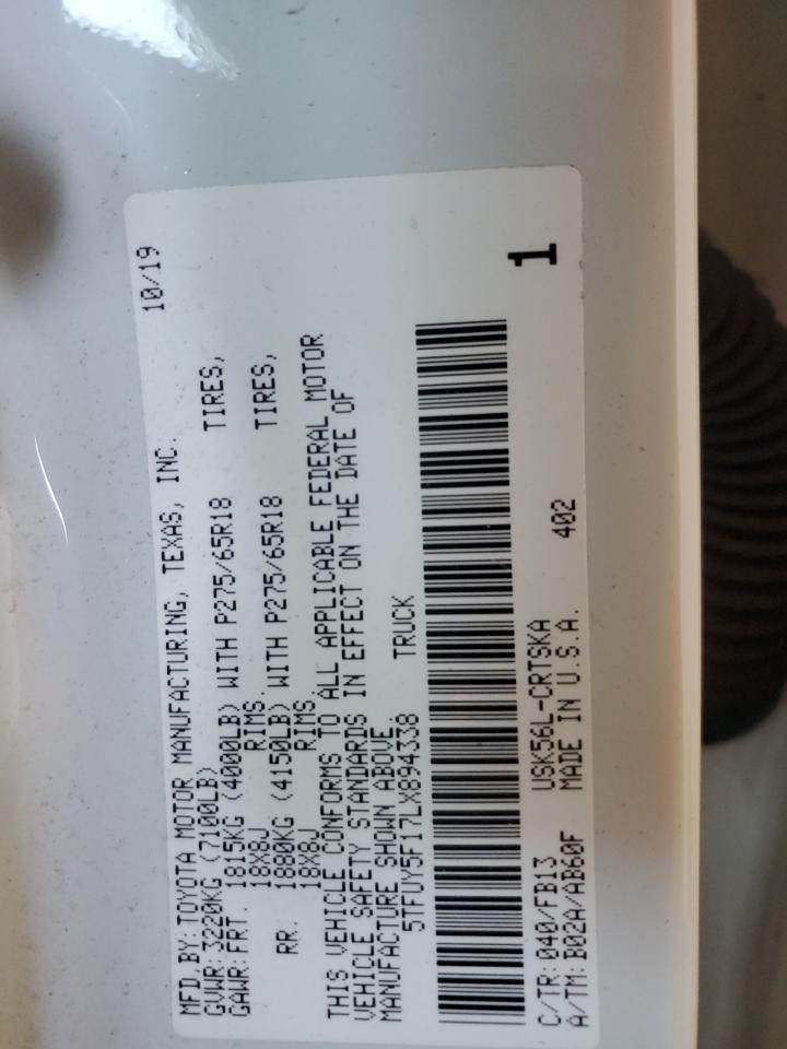 TOYOTA TUNDRA DOUBLE CAB SR