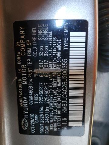 2011 HYUNDAI TUCSON GLS #3268326032