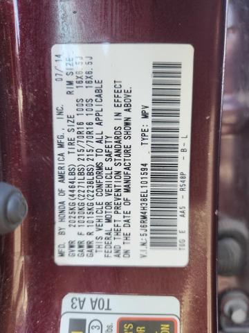 2014 HONDA CR-V LX - 5J6RM4H38EL101594