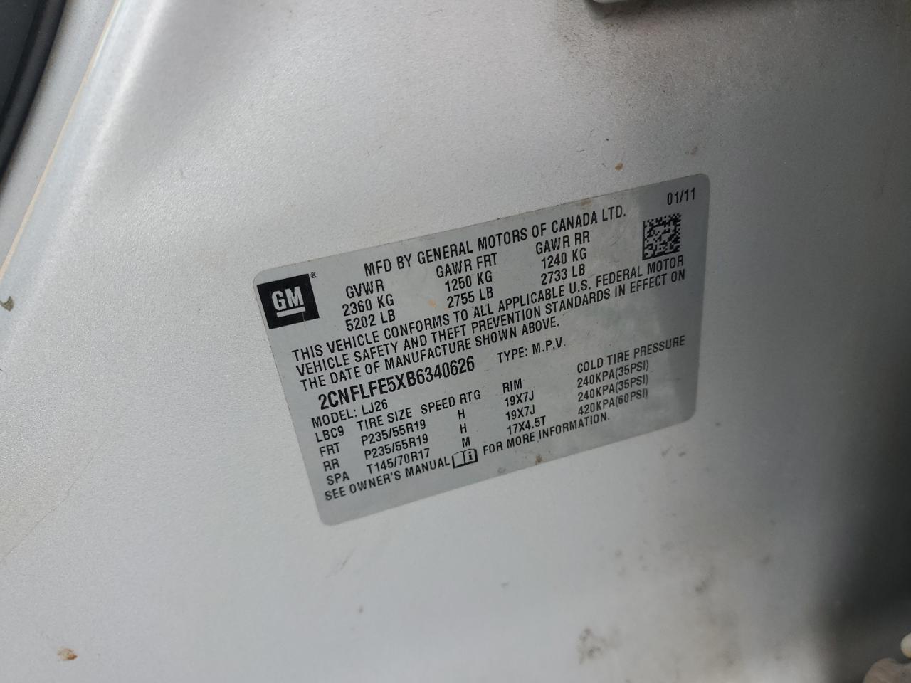 CHEVROLET EQUINOX LTZ