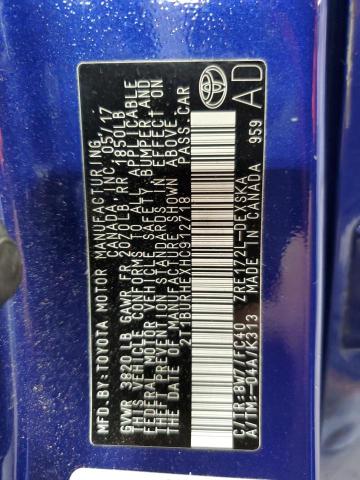 2017 TOYOTA COROLLA L - 2T1BURHEXHC912718